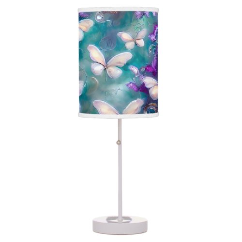 A Mystical Butterfly Series Design 1 Table Lamp