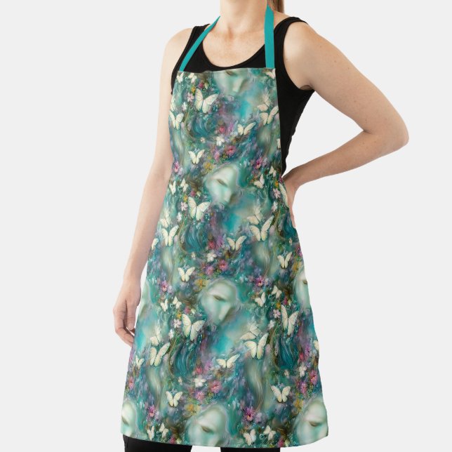 A Mystical Butterfly Series Design 3 Apron (Insitu)