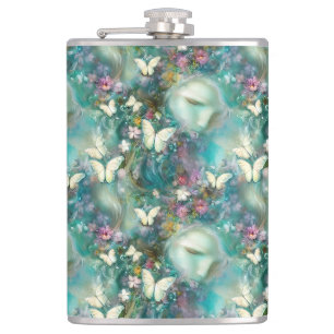 A Mystical Butterfly Series Design 3 Flask