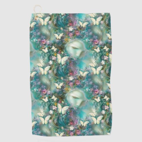 A Mystical Butterfly Series Design 3 Golf Towel