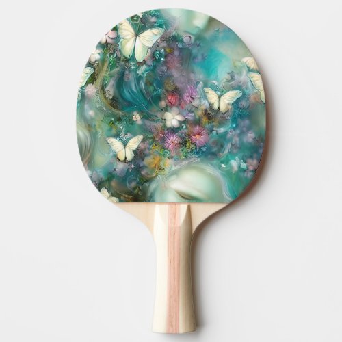 A Mystical Butterfly Series Design 3 Ping Pong Paddle