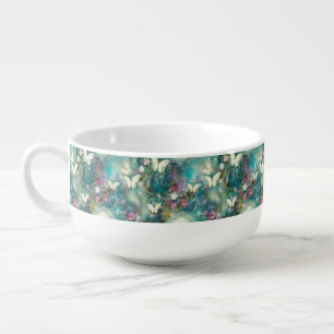 A Mystical Butterfly Series Design 3 Soup Mug