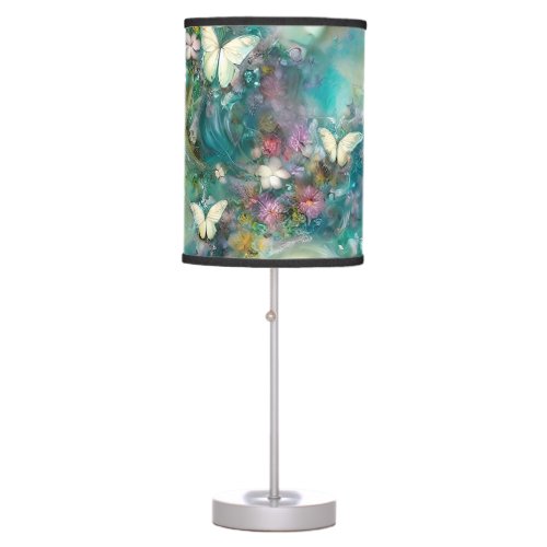 A Mystical Butterfly Series Design 3 Table Lamp