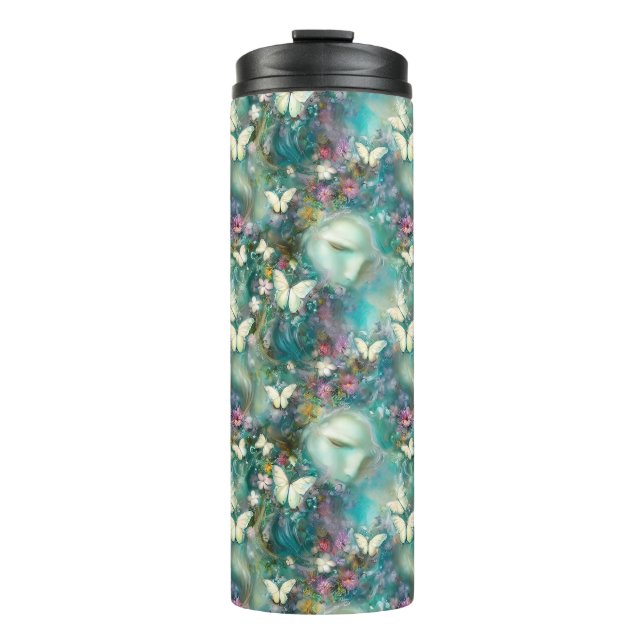 A Mystical Butterfly Series Design 3 Thermal Tumbler (Front)