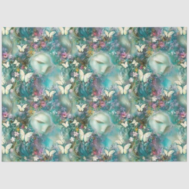 A Mystical Butterfly Series Design 3 Tissue Paper (Front)