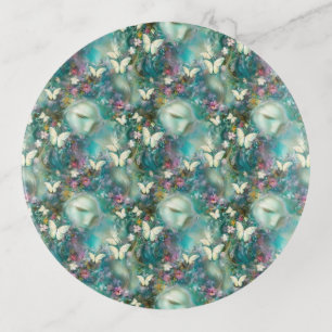 A Mystical Butterfly Series Design 3 Trinket Tray