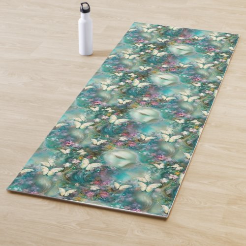 A Mystical Butterfly Series Design 3 Yoga Mat