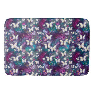 A Mystical Butterfly Series Design 5 Bath Mat