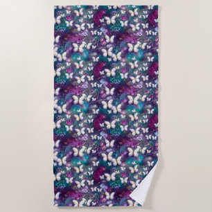 A Mystical Butterfly Series Design 5 Beach Towel