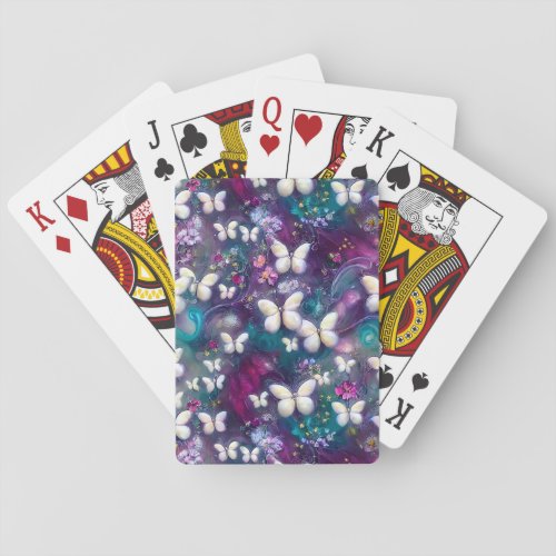 A Mystical Butterfly Series Design 5 Playing Cards