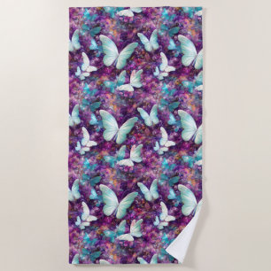 A Mystical Butterfly Series Design 7 Beach Towel
