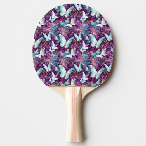 A Mystical Butterfly Series Design 7 Ping Pong Paddle