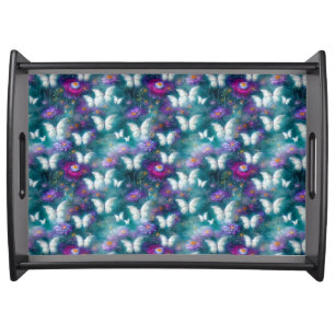 A Mystical Butterfly Series Design 9 Serving Tray