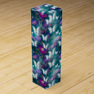 A Mystical Butterfly Series Design 9 Wine Box