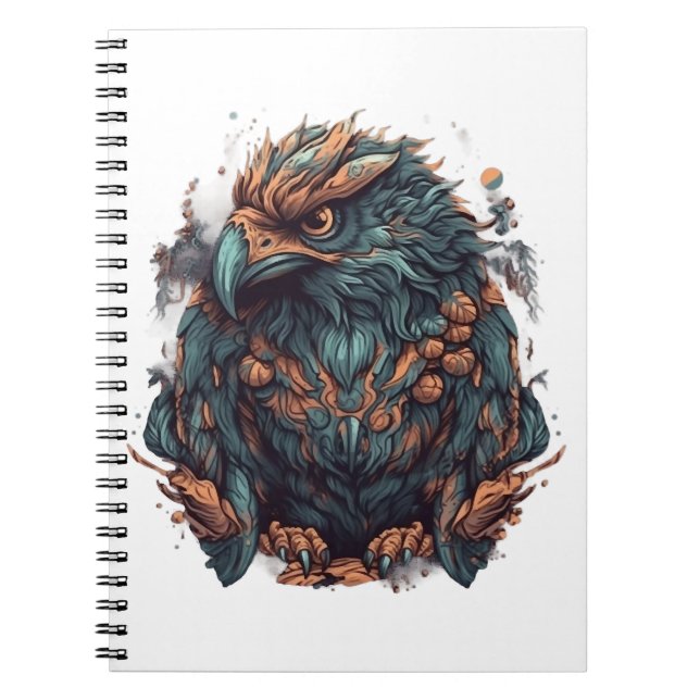 A mystical Eagle Notebook (Front)