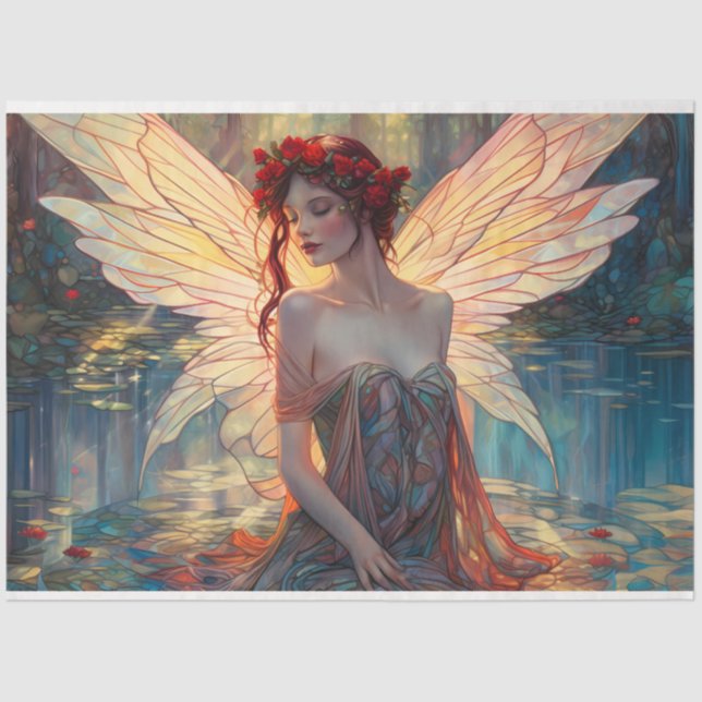 A Mystical Fairy Series Design 9 Tissue Paper (Front)