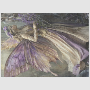A Mystical Lavender Fairy Series Design #4 Tissue Paper