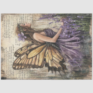 A Mystical Lavender Fairy Series Design #8 Tissue Paper