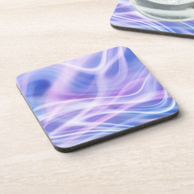A Mystical Pastel Fog  Beverage Coaster (Left Side)