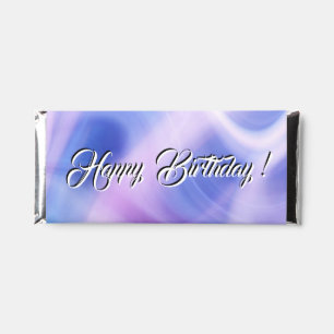 A Mystical Pastel Fog Custom Calligraphy Hershey Bar Favors