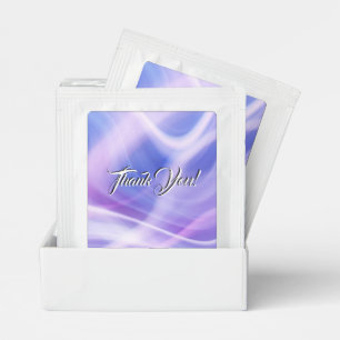 A Mystical Pastel Fog Custom Calligraphy Tea Bag Drink Mix