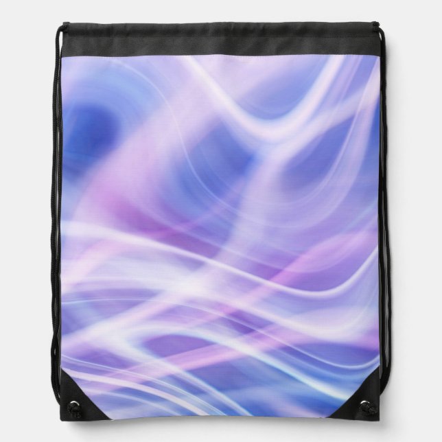 A Mystical Pastel Fog  Drawstring Bag (Front)