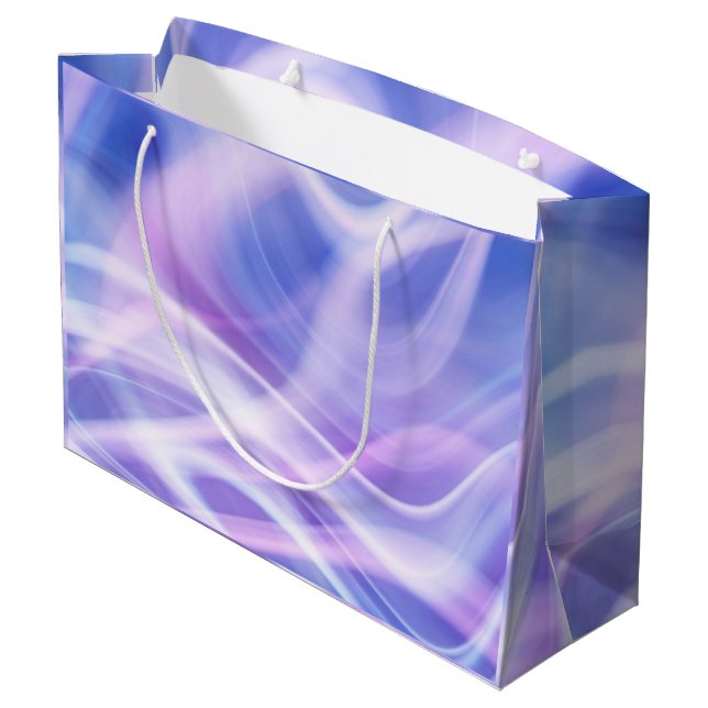 A Mystical Pastel Fog  Large Gift Bag (Back Angled)