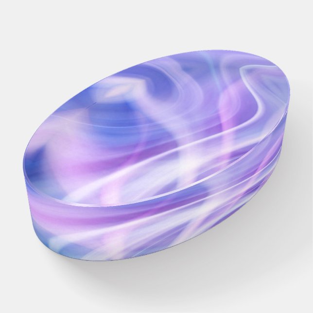 A Mystical Pastel Fog  Paperweight (Angled)