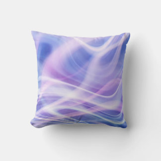 A Mystical Pastel Fog  Throw Pillow