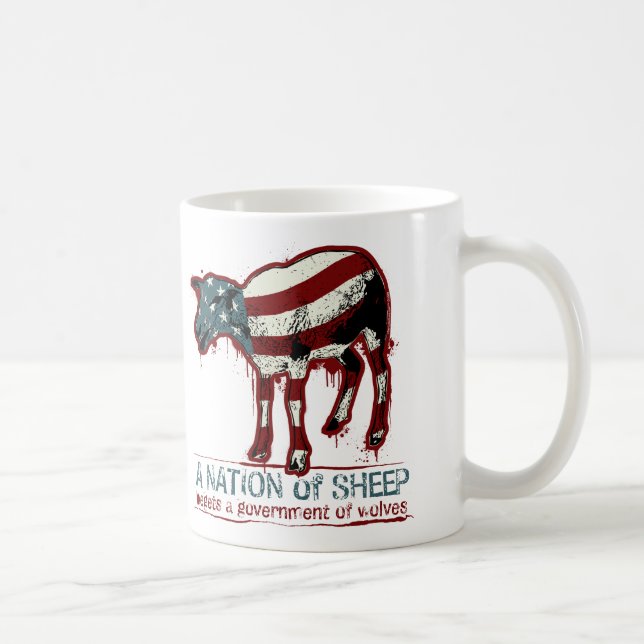 A Nation of Sheep Mug (Right)