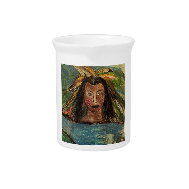 A NATIVE SITUATION BEVERAGE PITCHER (Front)