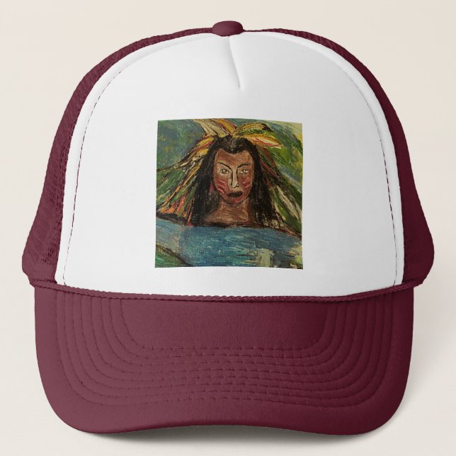 A NATIVE SITUATION TRUCKER HAT (Front)