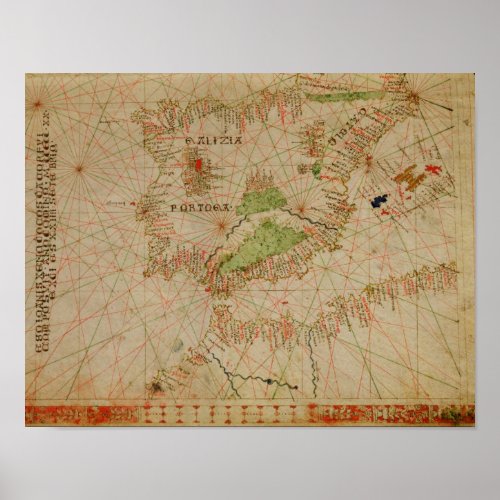 A nautical atlas poster