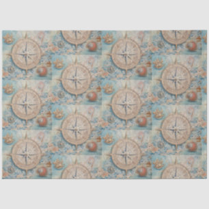 A Nautical Compass Series Design 21 Tissue Paper