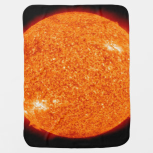 A NEAR VIEW OF THE BEAUTIFUL SUN BABY BLANKET