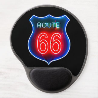 A Neon Route 66 Sign Mousepad