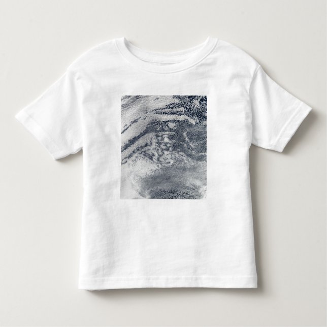 A network of clouds over the Pacific Ocean Toddler T-shirt (Front)