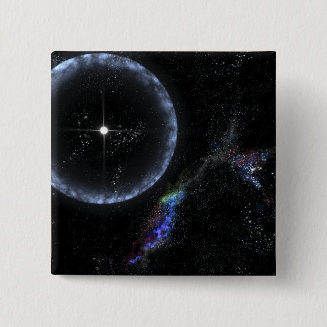 A Neutron star SGR 1806-20 Pinback Button (Front)