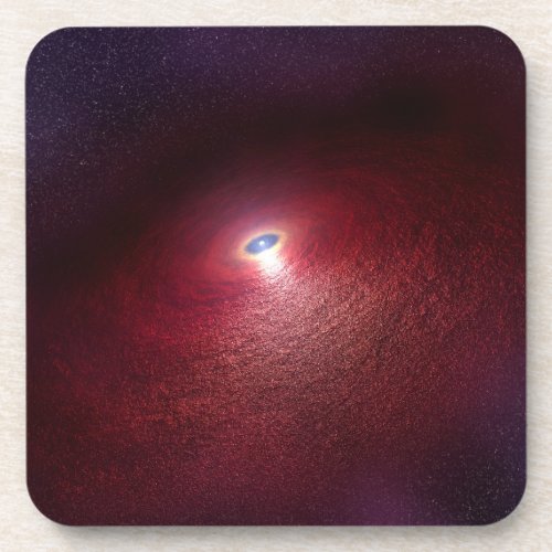 A Neutron Star With A Disk Of Warm Dust Beverage Coaster