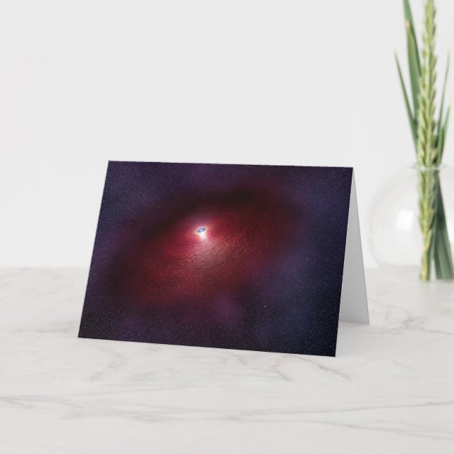 A Neutron Star With A Disk Of Warm Dust. Card (Front)