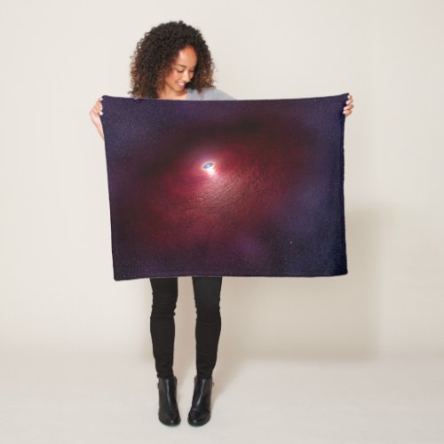 A Neutron Star With A Disk Of Warm Dust Fleece Blanket