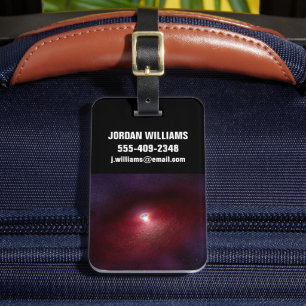 A Neutron Star With A Disk Of Warm Dust. Luggage Tag