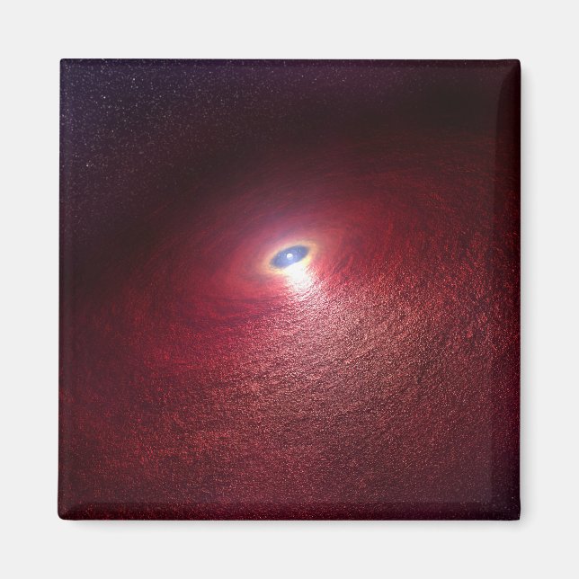 A Neutron Star With A Disk Of Warm Dust. Magnet (Front)