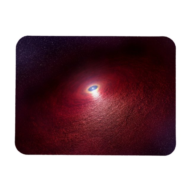 A Neutron Star With A Disk Of Warm Dust. Magnet (Horizontal)