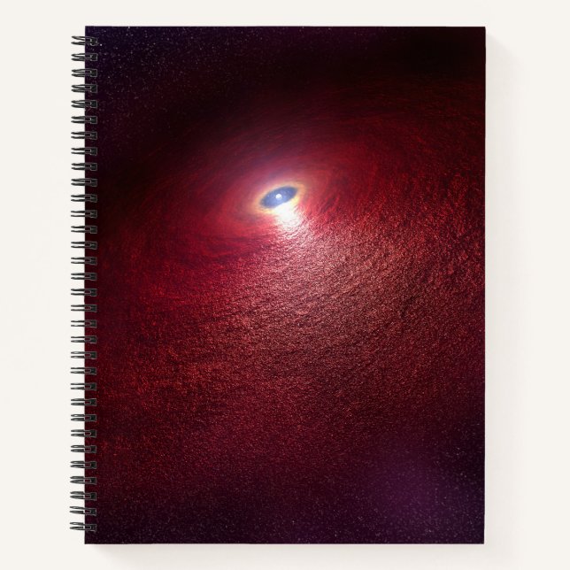 A Neutron Star With A Disk Of Warm Dust. Notebook (Front)