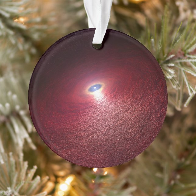 A Neutron Star With A Disk Of Warm Dust. Ornament (Tree)