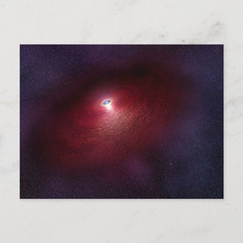 A Neutron Star With A Disk Of Warm Dust Postcard