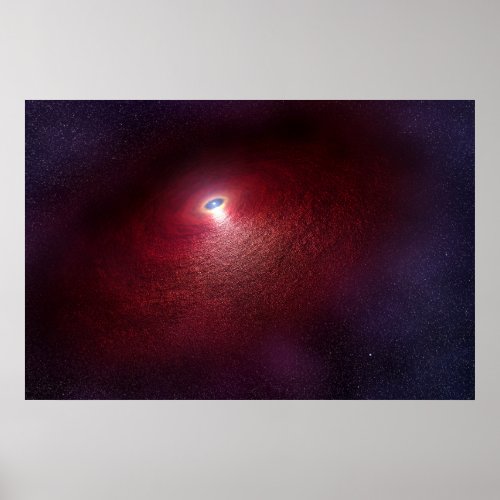 A Neutron Star With A Disk Of Warm Dust Poster