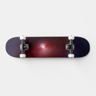A Neutron Star With A Disk Of Warm Dust. Skateboard