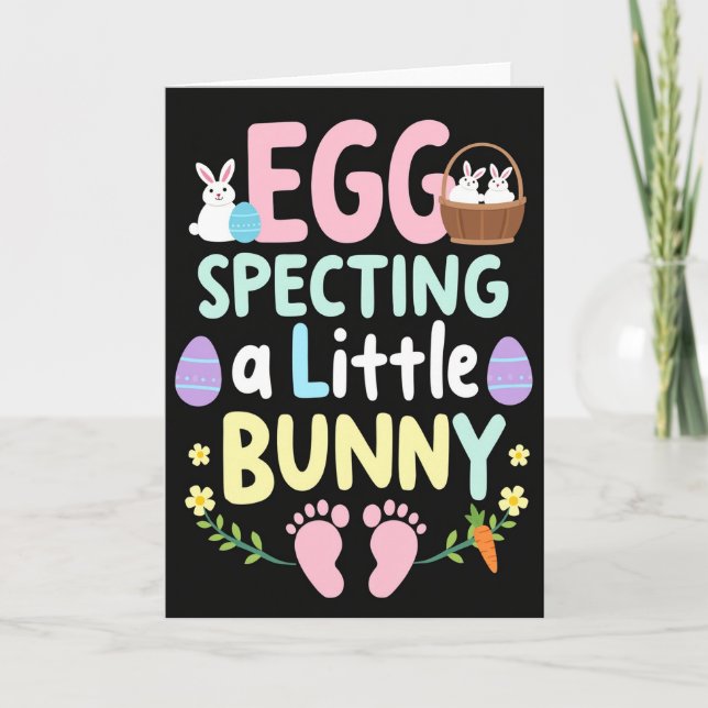 A New Arrival Announcement Card (Front)